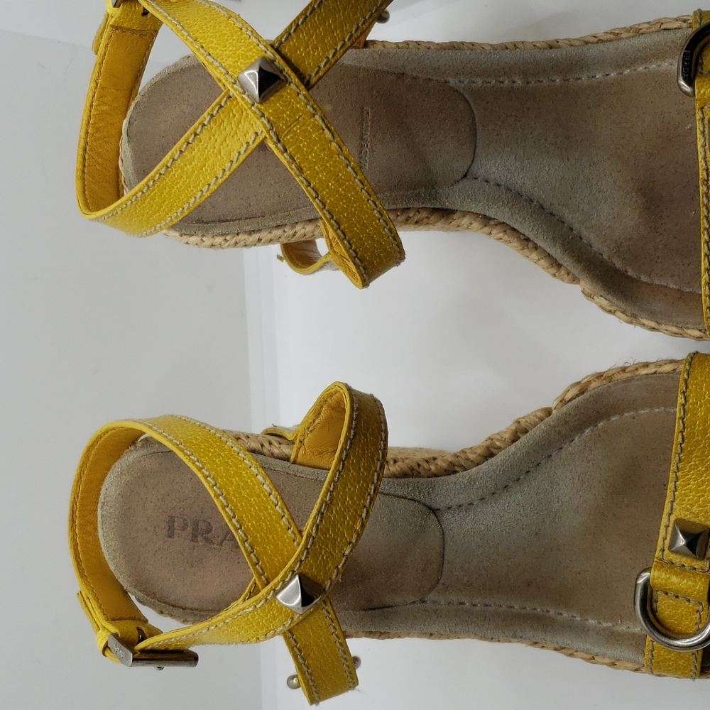 PRADA Authentic Wedges - Picture 6 of 11